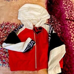 Girls light weight wind breaker jacket!